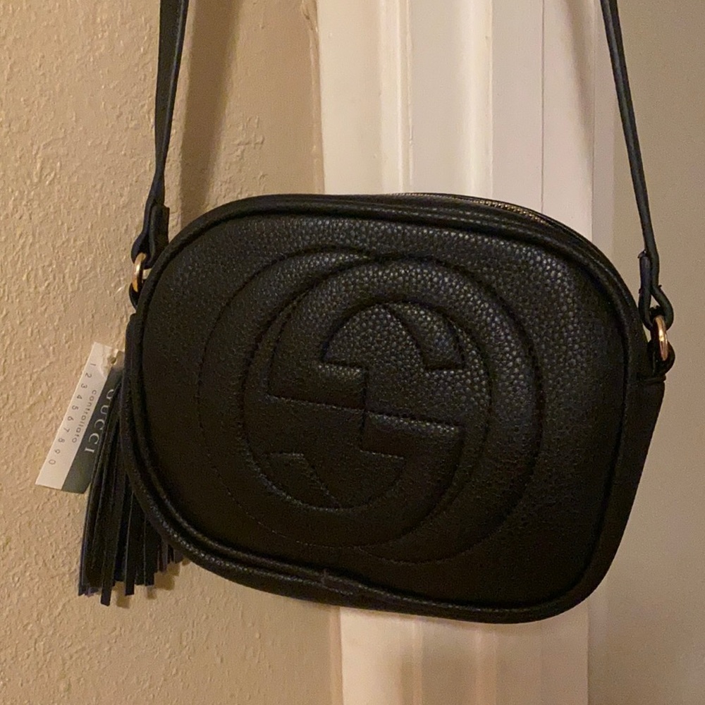 GG black purse